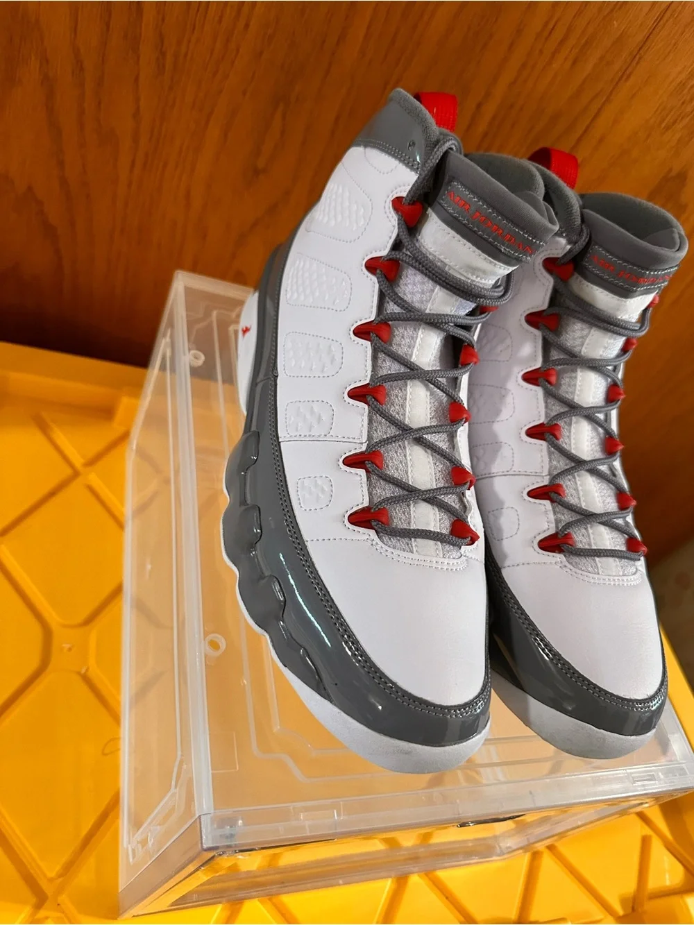 Size 13 - Jordan 9 Retro Mid Fire Red ($200 in market)